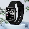 Comercio Exterior Wholesale Color Deslumbrante Deportivo Niños Adolescentes Reloj Electrónico Tendencia LED Hombres Mujeres Cuadrado Multifuncional Electrónico