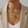 Moda Europea y Americana Estilo Dulce DIY Desmontable Sandía Oso Perla Colgante Multiforme Collar Versátil para el Día a Día