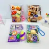 15068 Tienda de Snacks Colorida Juguete de Apretar con Forma de Snack Rebote Lento Juguete para Aliviar el Estrés Aparato para Aliviar el Estrés de Estudiantes