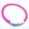 Collar para mascotas USB recargable collar luminoso collar luminoso para perros anillo LED para perros cadena para perros joyería para mascotas al por mayor
