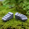 Ornatos de Micro Paisagem de Musgo Degraus Extra Pequenos Degraus de Pedra Ornatos de Cenário Decoração Materiais DIY Casa