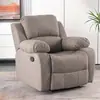 Cabina de Sofá Espacial de Primera Clase, Silla Reclinable Eléctrica Multifuncional de Cuero Transpirable para Computadora, Sofá para Belleza, Manicure, Pestañas