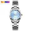 Reloj de Cuarzo Belleza Atemporal, Moderno y Sencillo con Marcas de Escala, Reloj para Mujer, Casual y Versátil, Reloj de Pulsera con Correa de Acero Inoxidable Retro