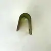 Piezas Estampadas Color Galvanizado Zinc Clip de Fijación Abrazadera para Tubo Grado Q235 Estampado Progresivo Hardware de Estampado Abrazadera para Piezas Pequeñas