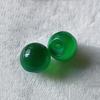Botones de Cuentas de Jade de Colores de Resina, Botones Redondos Cosidos a Mano para Qipao, Hanfu, Tejidos, Camisas, Accesorios de Ropa, Botones de Perla