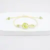 Venda Direta de Fábrica de Novo Pulseira Transfronteiriça Estilo Coreano com Flores Reais Gipsofila, Flores de Renda e Contas de Cerâmica Jingdezhen, um Presente para Melhores Amigas