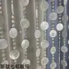 Cortina de Sueños, Cortina de Cuentas, Cortina Divisoria de Conchas, Cortina de Puerta, Cortina de Entrada, Cortina de Gabinete, Producto Terminado para Decoración de Bodas