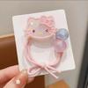 Sanrio Cabelo Infantil Corda Bonito Kulomi Cartoon Elástico Rabo de Cavalo Corda de Cabelo Alta Elástica Acessórios para Cabelo para Meninas