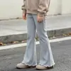 Leggings para Niñas Otoño e Invierno Estilo Nuevo para Niñas Bebé Ajustados Acampanados Cortos con Volantes Alta Elasticidad Cintura Alta
