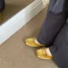 Zapatos planos retro de terciopelo con lazo, estilo coreano, nicho, para mujer, nuevo modelo 2026, puntera cuadrada, zapatos de ballet coreanos de suela blanda