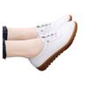 Zapatos blancos pequeños de suela blanda para mujer, nuevos de primavera 2024, transpirables, versátiles, casuales, zapatos para madre, venta al por mayor, generación