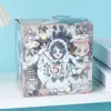 Acrílico 360 graus rotativo marca caixa cega animação de desenho animado periférico criativo ornamentos de mesa joias pequenas marca