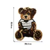 Adesivos de tecido para bordado de computador animal urso de desenho animado adesivos de bordado de toalha acessórios de vestuário patch patch