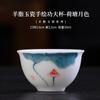 Venta al por mayor transfronteriza de accesorios para juegos de té: Gaiwan de Tres Piezas, Tetera con Asa, Taza de Maestro, Taza de Té, Tetera Xishi, Cuenco de Té, Juego de Seis Piezas para Ceremonia del Té