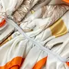 26 Bufanda Cuadrada de Satén de Nuevo Color Primavera Otoño para Mujer Bufanda Impresa Conveniente de Seda Artificial Bufanda Sombrero Cadena de Suministro Transfronteriza Europea Americana Venta al por Mayor
