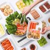 Bandeja de pratos multi-especificação travessa de frutas e vegetais prato para hot pot tigela de tempero prato prato para molho de soja tempero prato para mergulhar