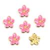 1 13 Multicolor Aço Inoxidável Colorido Gota de Óleo Animal Planta Pingente Charme DIY Brincos Colar Acessórios
