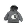 Sudadera de Terciopelo para Niños Invierno Nuevo Fresco y Guapo Niño Pequeño Dibujos Animados con Capucha Engrosada Caliente para Bebé Top Versátil