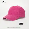 Chapéu Lavado, Boné de Beisebol Desgastado, Venda Pequena em Lote, Logo Personalizado Bordado, Boné Publicitário de Cor Pura, Boné de Time