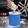 Balde dobrável portátil direto da fábrica balde de lavagem de carro ao ar livre balde de pesca 9-13L dobrável portátil