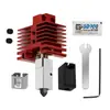 Accesorio para impresora 3D Cabezal de extrusión de acero endurecido TZ2.0, kit de hotend de boquilla mejorado para la serie Bambu Lab X1/P1