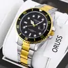 Reloj de pulsera automático de venta caliente transfronteriza para hombre, nuevo, de negocios, con correa de acero, impermeable, luminoso, con calendario
