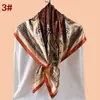 Nuevo Pañuelo de Seda para Mujer con Intrincado Estampado Paisley de los 90 para Verano, Versátil Pañuelo Cuadrado Grande, Chal, Directo de Fábrica