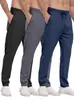 Pantalones de Fitness Finos para Hombre con Bolsillo con Cremallera Populares de Amazon, Pantalones Jogger Elásticos Ligeros, Pantalones de Entrenamiento de Aliexpress