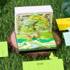 Árbol de Regalos Culturales Creativos Transfronterizos Escultura de Papel Casa del Árbol Calendario Decoración de Escritorio de Oficina Bloc de Notas Estéreo 3D