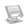 Soporte refrigerante de semiconductores para enfriar portátil, aleación de aluminio, giratorio, plegable, soporte radiador para portátil