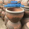 Jarras de barro, acuarios, tanques de agua grandes, lotos y nenúfares, portones de villas en patios, jardines costeros, paisajes verdes, plantación de flores y árboles, decoraciones