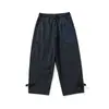 Ropa Vintage 2025 Otoño Nueva Tendencia Japonesa Pantalones Casuales de Bloques de Color Marca de Moda para Hombre Jóvenes Versátiles Ropa de Trabajo Pantalones Largos