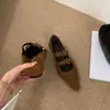 Sapatos Mary Jane retrô elegantes e modernos para mulheres, novidade outono 2026 estilo coreano bico fino sapatos de salto alto femininos
