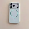 Funda de Silicona Magnética para Teléfono Adecuada para Apple 17Promax Iphone16 con Botón Táctil de Cámara IA Cubierta Protectora