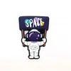 Astronauta Espacial Desenho Animado Fofo Sapatos com Furos Sapatos Flor Fivela Decorativa Atacado Acessórios de Sapatos de Desenho Animado Venda Quente na Amazon
