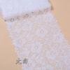 Suministro directo de fábrica spandex nylon 16cm encaje elástico accesorios de punto falda ropa interior accesorios de ropa