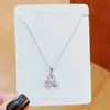 Colar Novo Estilo, Nova Corrente de Pescoço Estilo Francês de Nicho para Mulheres, Simples e Fashion, Versátil, Corrente de Clavícula Estilo Celebridade da Internet