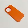Funda para teléfono móvil estilo Ins simple para Apple 16pro, Litchi 15, patrón de color sólido, 14plus, esmerilada, 13/12 agujeros grandes