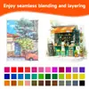 Amazon, Shein, Temu transfronterizos en stock exclusivos marcadores de doble punta suaves, bolígrafos de acuarela para arte y pintura lavables
