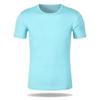 Camiseta desechable transpirable de poliéster para comercio exterior, para campaña electoral presidencial, impresión por sublimación, pintura en caliente, cuello redondo.