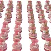 14/02 Feliz Dia dos Namorados Cartão de Amor Decoração de Bolo Figurinha de Cachorro Fofo Casal Aniversário Confissão Insert