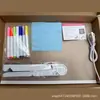 Pizarra Luminosa Transparente para Niños y Bebés, Escritura Digital a Mano, Pizarra Fluorescente LED Borrable, Acrílico