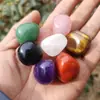 Fornecedor de Pedras Coloridas Lapidadas, Pedras para Difusor de Aroma, Decorações para Aquário e Vasos de Flores, Brita de Cristal de Energia Desmagnetizante no Atacado