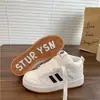 Zapatos Blancos de Caña Alta para Mujer Tendencia Ins 2024 Otoño e Invierno Nuevo Diseño de Nicho Estudiante Casual Zapatos de Pan