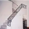 Barandillas de Escalera de Hierro Francés, Barandillas de Escalera de Artesanía Metálica, Barandillas de Artesanía de Hierro Forjado Europeo
