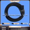 Máquina de Limpeza Mangueira Macia de Alta Pressão Preta Conector Grande Karcher Mangueira de Drenagem Flexível Resistente à Pressão Karcher