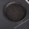 Pera de cártamo, todo va bien, talla en madera de caqui, naranja, manzana pequeña, berenjena, mangostán, plátano, fruta, pieza de mano para divertirse