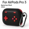 Adecuado para Estuches de Auriculares Airpodspro3, Fundas Protectoras de Auriculares Apple Estilo Consola de Juegos, Estuches para Auriculares AirPods al por Mayor
