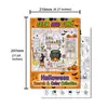 Compra directa transfronteriza de 10 hojas/paquete de pósteres para colorear de búsqueda de objetos divertidos, libros de dibujo educativos para niños, papel para colorear creativo