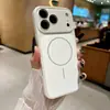 Nueva funda magnética de silicona líquida que se transforma instantáneamente para adaptarse al iPhone 17 Pro Max, anticaídas, con protector de lente para Apple 16
